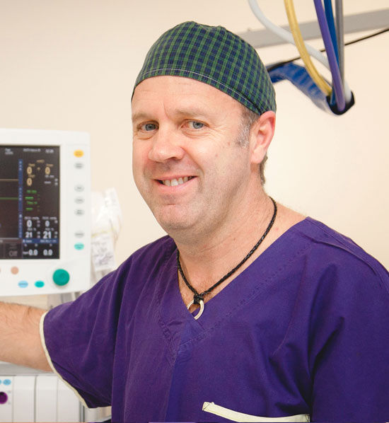 Dr Peter Clarke at Frankston Anaesthetic Services